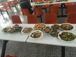 为学员们准备的美食